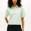 Relaxed Fit Script Monogram Pique Polo Relaxed Fit Script Monogram Pique Polo