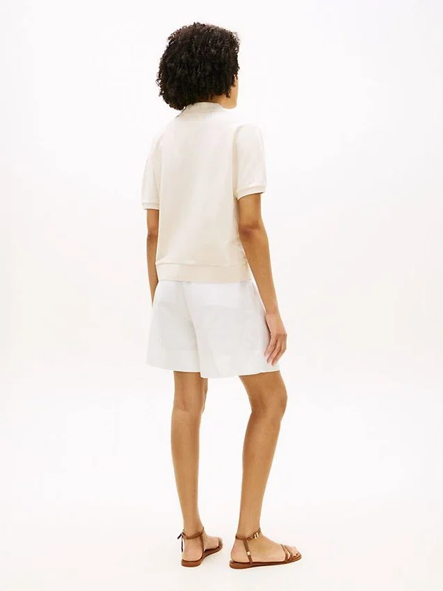 Relaxed Fit Stretch Pique Polo Relaxed Fit Stretch Pique Polo