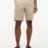 Relaxed Fit Stretch Twill Cargo Short