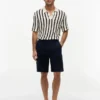 Relaxed Fit Stretch Twill Cargo Short