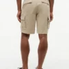 Relaxed Fit Stretch Twill Cargo Short