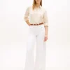 Relaxed Fit Stripe Linen-Blend Shirt Relaxed Fit Stripe Linen-Blend Shirt
