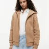 Relaxed Fit Zip Hoodie Relaxed Fit Zip Hoodie