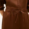 Relaxed Linen Pull-On Pant