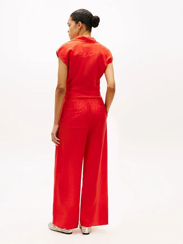 Relaxed Linen Pull-On Pant Relaxed Linen Pull-On Pant