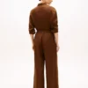 Relaxed Linen Pull-On Pant