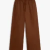 Relaxed Linen Pull-On Pant