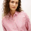 Relaxed Stripe Poplin Shirt Relaxed Stripe Poplin Shirt