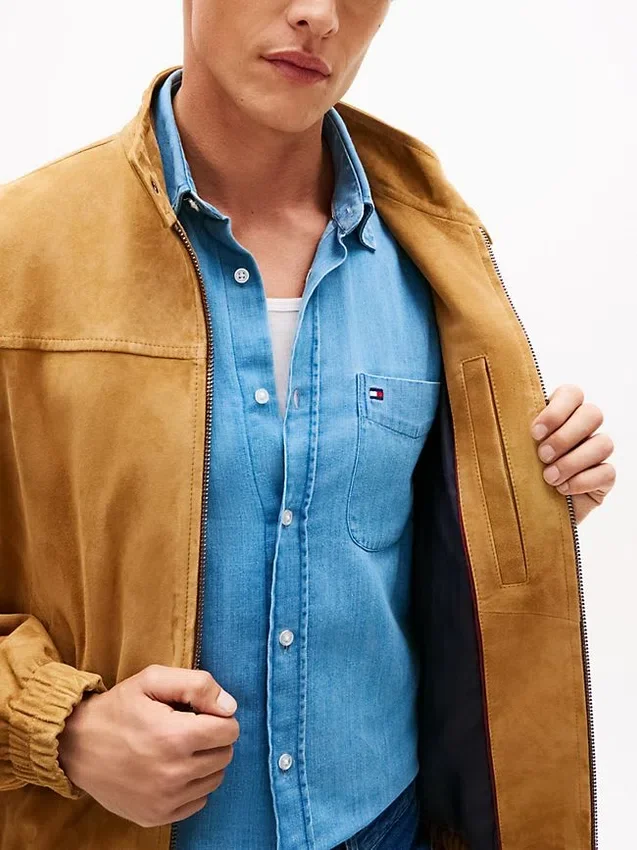 Relaxed Suede Moto Jacket Relaxed Suede Moto Jacket