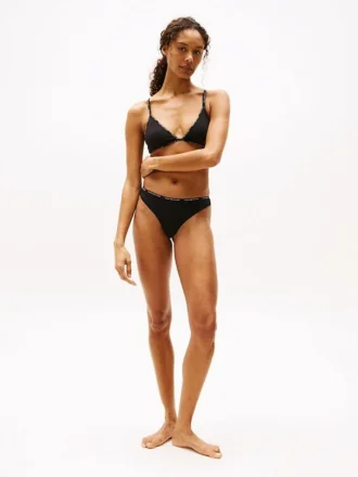Repeat Logo Stretch-Cotton Thong