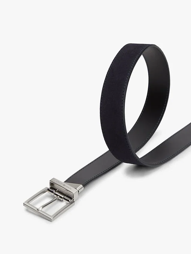 Reversible Square Buckle Leather Belt Reversible Square Buckle Leather Belt