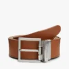 Reversible Square Buckle Leather Belt Reversible Square Buckle Leather Belt