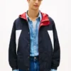 Reversible Water-Resistant Hooded Jacket