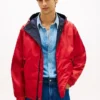 Reversible Water-Resistant Hooded Jacket