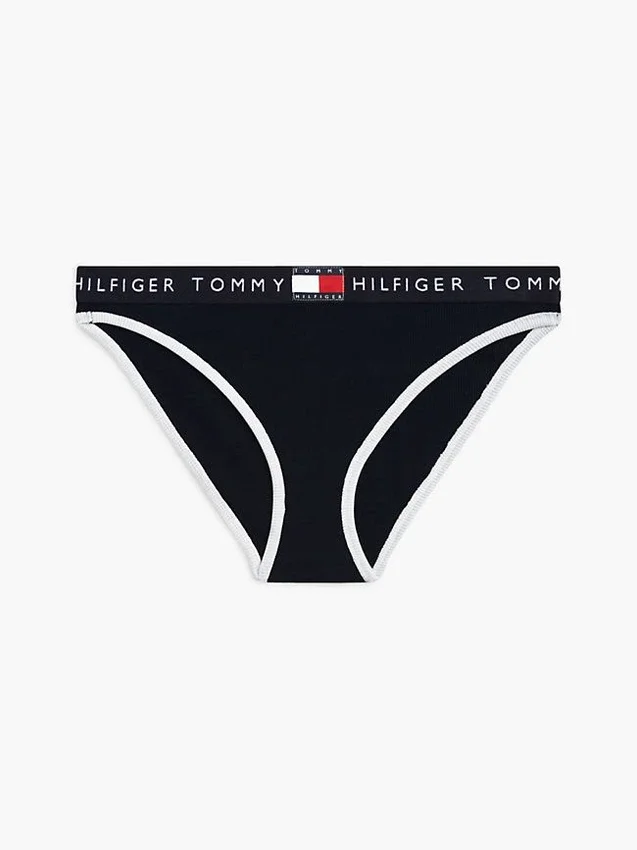 Ribbed Stretch-Cotton Bikini Brief Ribbed Stretch-Cotton Bikini Brief