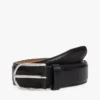 Round Buckle Leather Belt Round Buckle Leather Belt