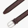 Round Buckle Leather Belt Round Buckle Leather Belt