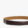 Round Buckle Leather Belt Round Buckle Leather Belt