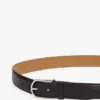 Round Buckle Leather Belt Round Buckle Leather Belt