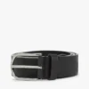 Round Buckle Smooth Leather Belt Round Buckle Smooth Leather Belt
