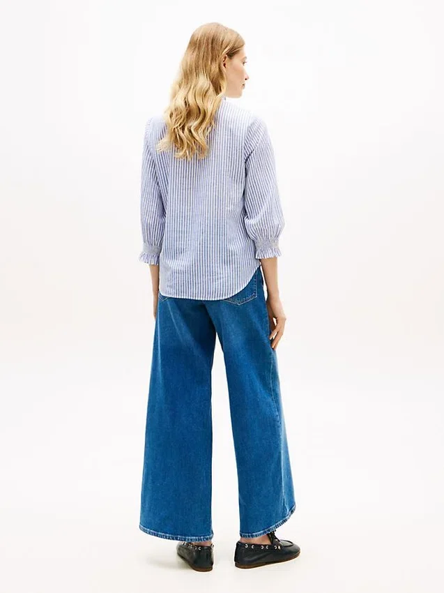 Ruffle-Trimmed Pintuck Voile Shirt Ruffle-Trimmed Pintuck Voile Shirt