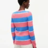 Rugby Stripe Cable Knit Sweater Rugby Stripe Cable Knit Sweater