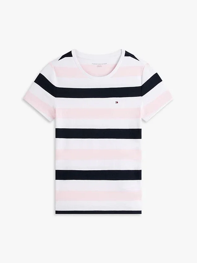 Rugby Stripe Crewneck T-Shirt Rugby Stripe Crewneck T-Shirt
