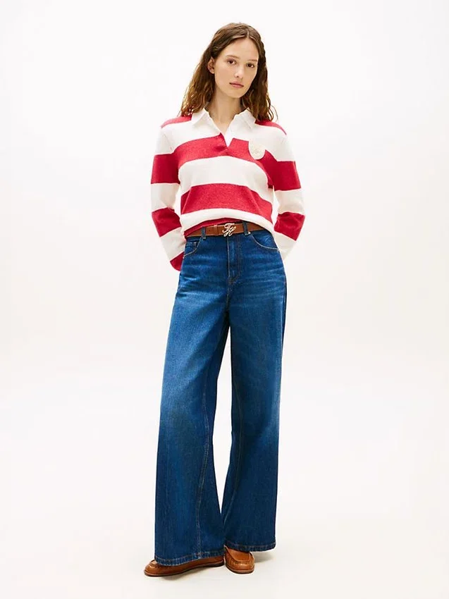 Rugby Stripe Sweater Polo Rugby Stripe Sweater Polo