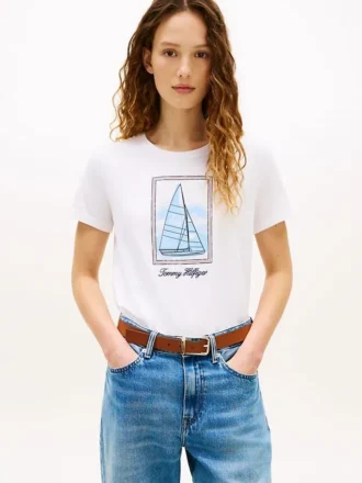 Sailboat Graphic T-Shirt