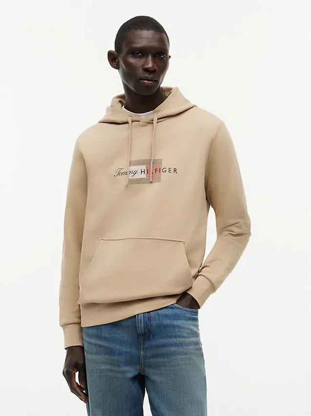 Script Flag Logo Hoodie Script Flag Logo Hoodie