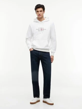 Script Flag Logo Hoodie