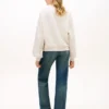 Script Logo Boatneck Sweatshirt Script Logo Boatneck Sweatshirt