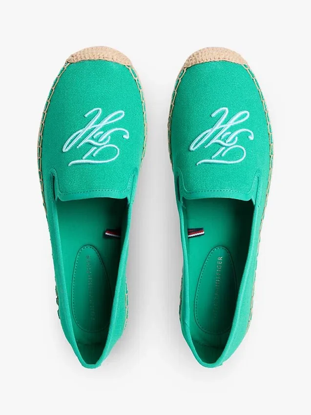 Script Monogram Canvas Espadrille Script Monogram Canvas Espadrille