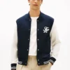 Script Monogram Heavyweight Terry Bomber Script Monogram Heavyweight Terry Bomber
