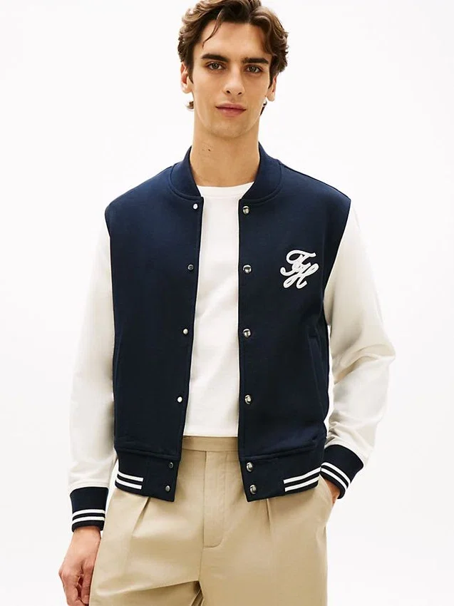 Script Monogram Heavyweight Terry Bomber Script Monogram Heavyweight Terry Bomber