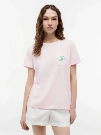 Script Monogram Pocket T-Shirt