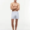Script Monogram Striped 5″ Swim Trunk