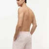 Script Monogram Striped 5″ Swim Trunk