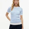Short-Sleeve Cable Knit Sweater Short-Sleeve Cable Knit Sweater