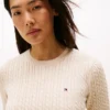 Short-Sleeve Cable Knit Sweater Short-Sleeve Cable Knit Sweater