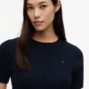 Short-Sleeve Cable Knit Sweater Short-Sleeve Cable Knit Sweater