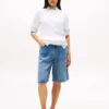 Short-Sleeve Cable Knit Sweater Short-Sleeve Cable Knit Sweater