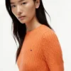Short-Sleeve Cable Knit Sweater Short-Sleeve Cable Knit Sweater