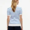 Short-Sleeve Cable Knit Sweater Short-Sleeve Cable Knit Sweater