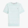 Short-Sleeve Cable Knit Sweater Short-Sleeve Cable Knit Sweater