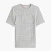 Short-Sleeve Cable Knit Sweater Short-Sleeve Cable Knit Sweater