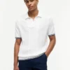 Short-Sleeve Cable Knit Sweater Polo Short-Sleeve Cable Knit Sweater Polo