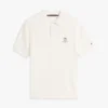 Short-Sleeve Cable Knit Sweater Polo Short-Sleeve Cable Knit Sweater Polo