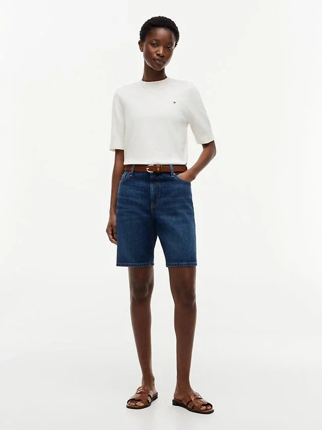 Short-Sleeve Crewneck Sweater Short-Sleeve Crewneck Sweater
