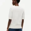Short-Sleeve Crewneck Sweater Short-Sleeve Crewneck Sweater